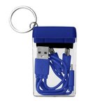 4-In-1 Charging Cable & Screen Cleaner Set - Blue