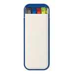 4-In-1 Writing Set - White With Blue