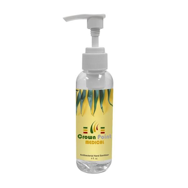 Main Product Image for 4 Oz. USA Made Gel Hand Sanitizer With Pump