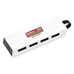 4-Port Traveler USB Hub With Phone Stand