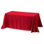 4-Sided Throw Style Table Covers - Spot Color - Red 286c
