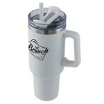 40 oz. Alaskan Stainless Steel Mug - White