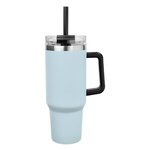 40 OZ. FULL COLOR INTREPID STAINLESS STEEL TUMBLER - Light Blue