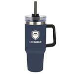 40 Oz. Intrepid Stainless Steel Tumbler - Navy Blue