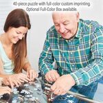 40-Piece Custom Full-Color Jigsaw Puzzle -  