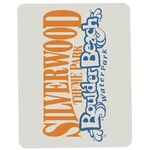 40 Point Rectangle Pulp Board Coaster -  