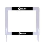 40" x 32" Protective Counter Barrier Imprinted -  