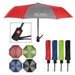 Buy 42" Arc Heathered Telescopic Folding Umbrella