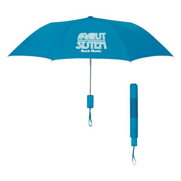 Main Product Image for Custom Printed 42" Arc Neon Telescopic Folding Umbrella