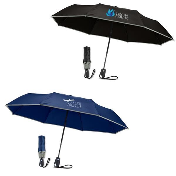 Main Product Image for Promotional 42" Auto Open Umbrella With Reflective Trim