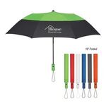 46" Arc Color Top Folding Umbrella -  