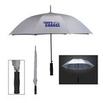 Buy Custom Printed 46" Arc Rain Delay Reflective Umbrella