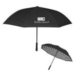 Buy 48" Arc Blanc Noir Inversion Umbrella