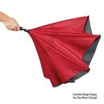 48" Arc Two-Tone Inversion Umbrella -  