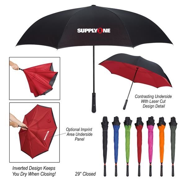 Main Product Image for 48" Arc Two-Tone Inversion Umbrella