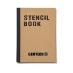 5-3/4" x 8.25" Stencil Book -  