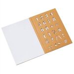 5-3/4" x 8.25" Stencil Book -  