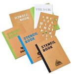 5-3/4" x 8.25" Stencil Book -  