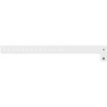 5/8" Wide Super Plastic Wristband - White