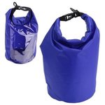 5-Liter Waterproof Gear Bag With Touch-Thru Pouch - Bright Blue