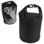 5-Liter Waterproof Gear Bag With Touch-Thru Pouch - Medium Black