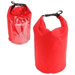 5-Liter Waterproof Gear Bag With Touch-Thru Pouch - Medium Red