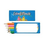 5 Pack Colored Pencils - Blue