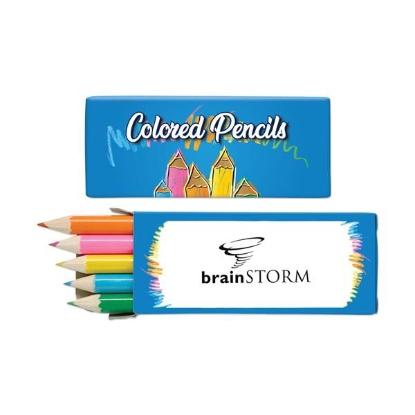 Main Product Image for Marketing 5 Pack Colored Pencils