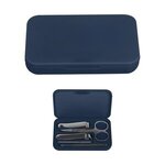 5 Piece Manicure Set - Navy Blue