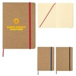 5" x 7" Eco-Inspired Strap Notebook -  