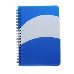 5" x 7" Santiago Double Pocket Notebook - Blue