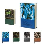 Buy Advertising 5" x 8" Hard Cover Camo Canvas Journal