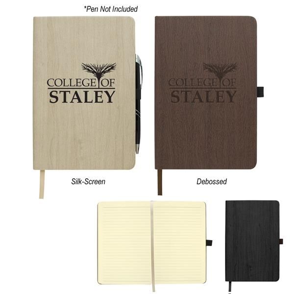 Main Product Image for Giveaway Woodgrain Look Notebook
