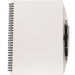 5"x7" 70 Sheet Poly Journal with Pen - Frost