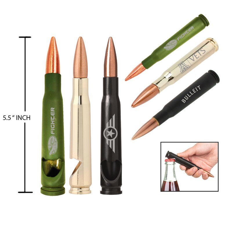 Main Product Image for Promotional 50 Caliber Bullet Bottle Opener