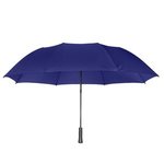 55" Large Auto Open Folding Umbrella - Navy Blue