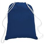 5.5 oz. Cotton Canvas Drawstring Backpack