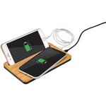 5W Bamboo Desktop Wireless Charger -  