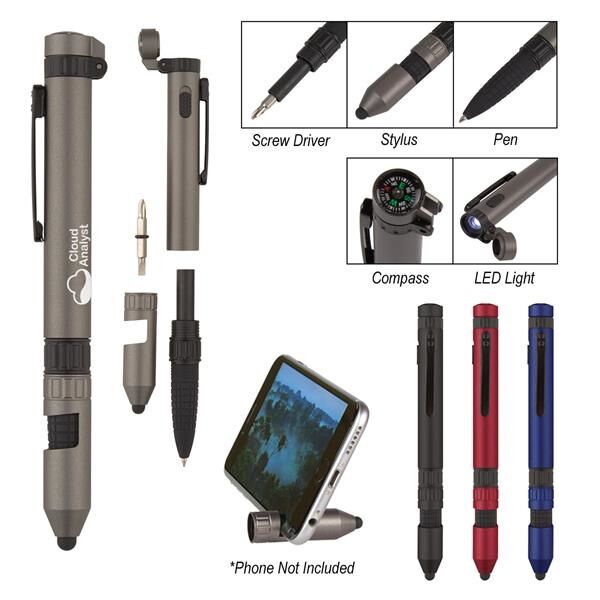 Main Product Image for Custom Printed 6-In-1 Quest Multi Tool Pen