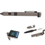 6-In-1 Quest Multi Tool Pen - Gun Metal