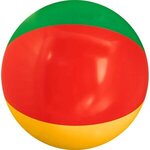 6" Multi-Colored Beach Ball - Multi Color