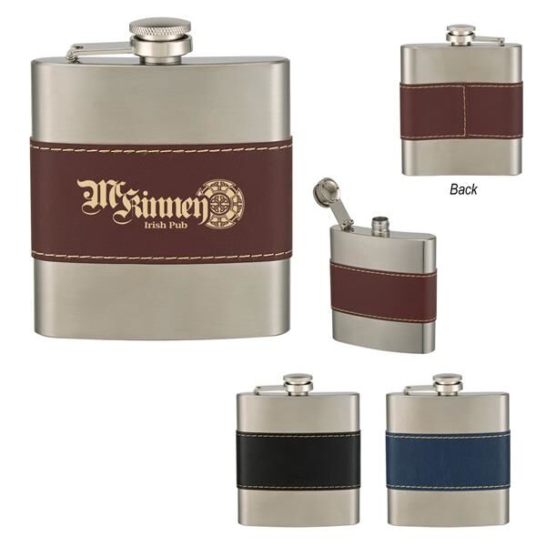 Main Product Image for Advertising 6 Oz Mccarty Flask