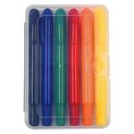 6-Piece Retractable Crayons In Case