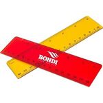 Buy Custom Printed Translucent Plastic Ruler 6"