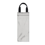 6" W X 16" H Canvas Wine Bag - White