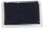 6- x 6- 220GSM Microfiber Cleaning Cloth in Clear PVC Case - Medium Black