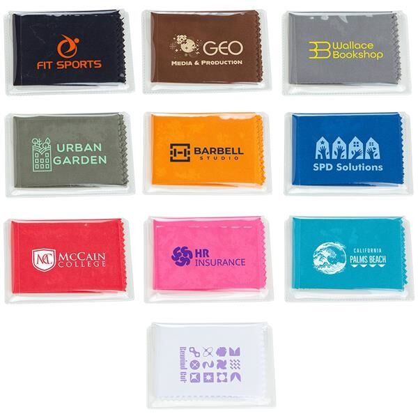 Main Product Image for Custom Printed Microfiber Cleaning Cloth 6- x 6