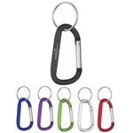 6mm Carabiner With Split Ring -  