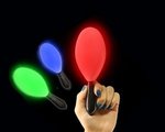 7 1/2" Light-Up Glow Maraca - Multi Color LED