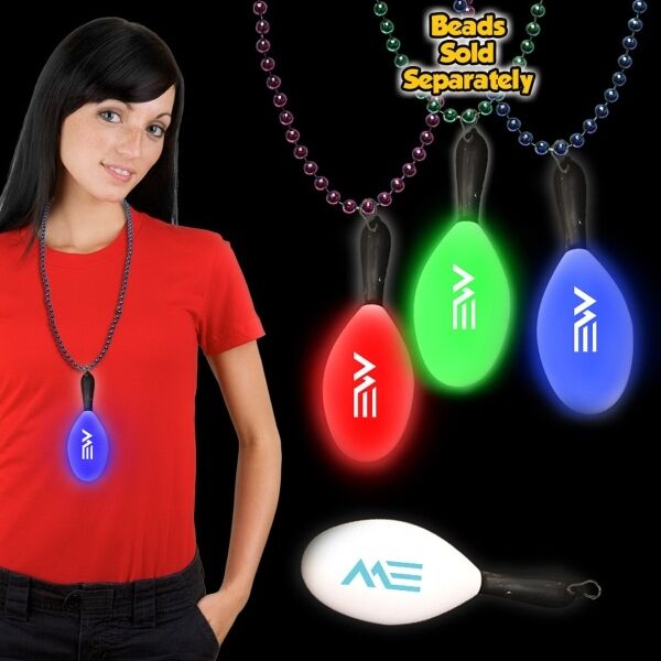 Main Product Image for CustomPrinted Light Up LED Maraca with medallion 7 1/2" 